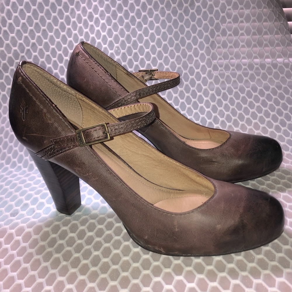 Frye Miranda Mary Jane Heels Size 11
